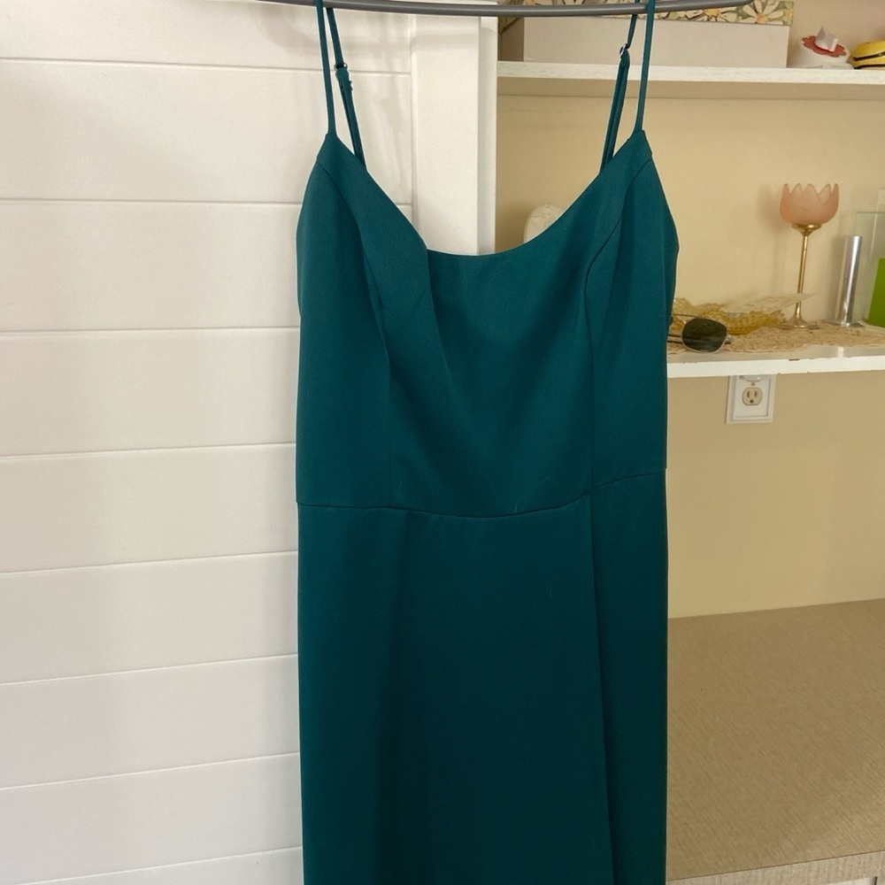 Green Bridesmaid Dress - Picture 2 of 12